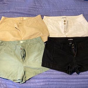 Gap and express shorts